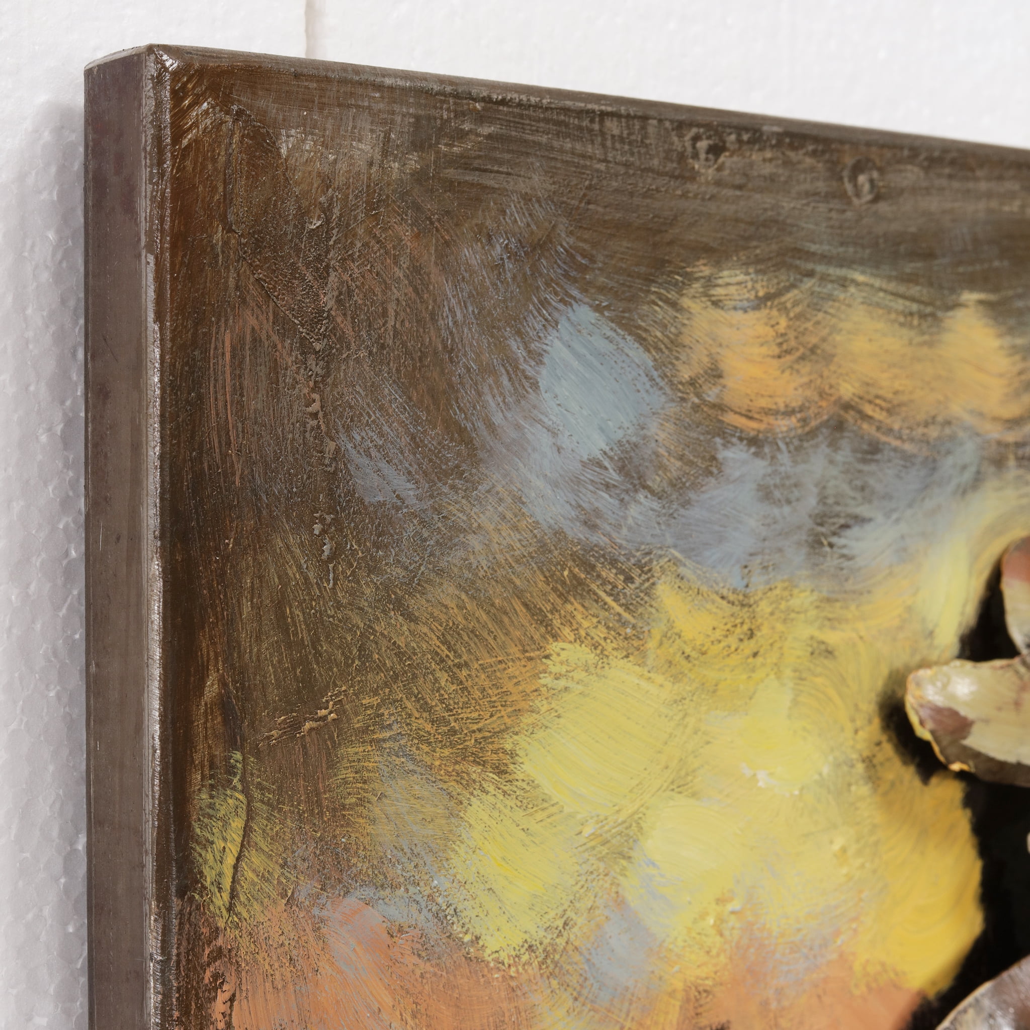 Empire Art Direct Cowboy Hand Painted 3D Metal Wall Art, 24" x 16" x 1.6", Ready to Hang