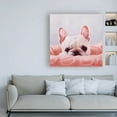 thumbnail image 3 of Trademark Fine Art 'My Happy Place Dog' Canvas Art by Lucia Heffernan, 3 of 3