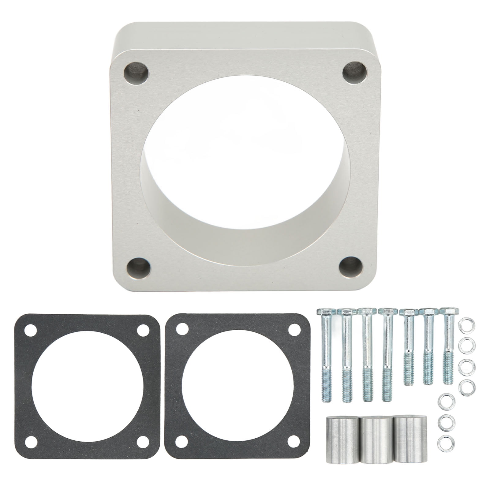 4 Bolt Throttle Body Spacer Metal Throttle Body Adapter Plate Replacement  for JEEP WRANGLER CHEROKEE 