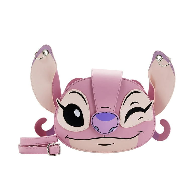 ★LOUNGEFLY★Stitch & Angel Crossbody Bag Disney Lilo & Stitch Angel Cross Body Bag, Travel Handbag
