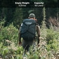 thumbnail image 5 of RTIC Ultra-Dry Duffle Pack, Waterproof, Convertible Shoulder Straps, 60 Liters, Olive & Orange, 5 of 8
