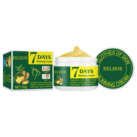 

JuJiay 50g/Box Shaping Cream Fast Absorption Easy to Absorb Quick Effect Convenient Non-irritating Vest Line Strengthening Lightweight 7 Days Slim Cream for Belly