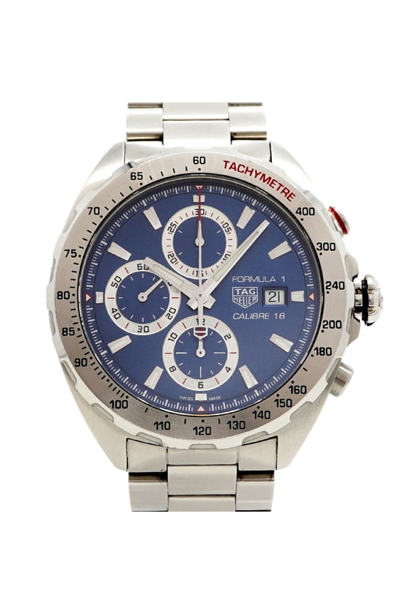 Pre-Owned TAG Heuer Formula 1 Calibre 16 CAZ2015 Blue Dial Men's Watch