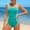 Green, variant on XINXIAOO Girls One Piece Swimsuit Retro Ruffle Swimsuit Adjustable Straps with Removable Soft Cup Inserts 13-14 Years Swimsuit Girls Bathing Suit for Girls
