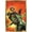 Gold Framed Version, variant on DC Comics - Green Arrow - Explosion Wall Poster, 22.375" x 34", Framed