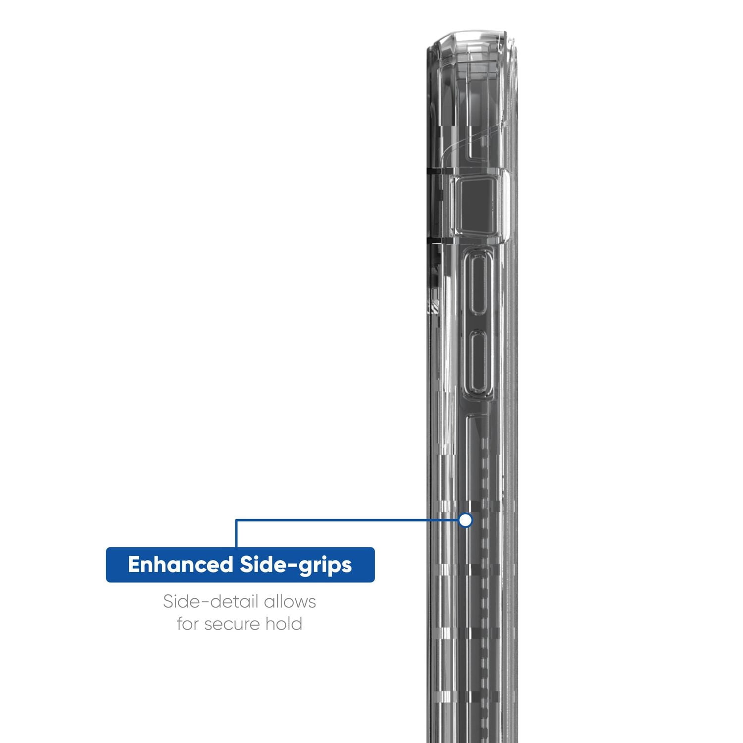 Étui robuste antimicrobien avec avec enveloppe rigide et pince rotative onn. pour iPhone 12 et iPhone 12 Pro