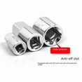 thumbnail image 4 of 4pcs Silver Square-to-Square Socket Adapter Set - 1/4", 3/8", 1/2" Drive Conversion Heads for Power Tools & Manual Wrenches, Heavy-Duty Durable Construction, Easy-Grip Handle for Mechanic Repairs &, 4 of 4