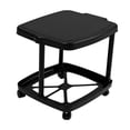 thumbnail image 3 of Soporte para bolsas de basura, bote de basura de fácil almacenamiento para reciclaje, plegable para uso en interiores y exteriores, fiestas, negro, 3 of 8