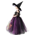 thumbnail image 4 of SAYOO , conjunto de disfraz de Cosplay para niñas, vestido de bruja de Halloween con sombrero, atuendo para accesorios de juego de rol SAYOO  Moda, 4 of 8