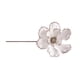 thumbnail image 2 of Flores Navideñas Brillantes Adornación de Navidad, Jarrón de Cristal con Base de Metal, Decoración para Hogar, Perfecto para Salón, 20 Pulgadas de Alto, Resistente, Atractivo, para Comedor,, 2 of 9