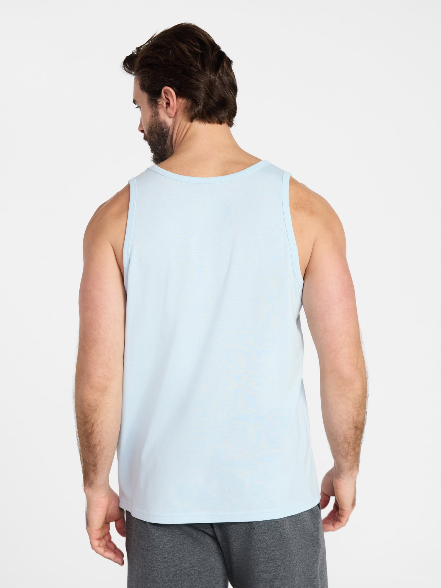 Athletic Works Men's and Men's Big & Tall Tri-Blend Tank Top, Sizes XS-4XLT