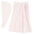 thumbnail image 1 of Microfiber Bath Towel & Shower Cap Set, Super Absorbent, Adjustable Shower Skirt for Home & Travel, 1 of 6