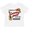 thumbnail image 3 of Inktastic I Listen to Country Music with My Mommy with Guitar and Hat Boys or Girls Toddler T-Shirt, 3 of 5