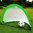thumbnail image 4 of Mini Football Goal Up Goals for Soccer Goals Portable Net for Kids Indoor Setup Easy Outdoor Quick Training Folding Storage, 4 of 7
