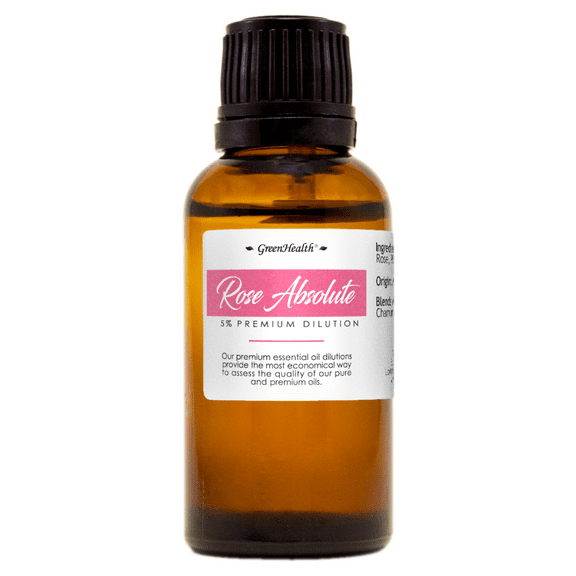 Greenhealth Rose Absolute Essential Oil BLEND 5% - 1 fl oz