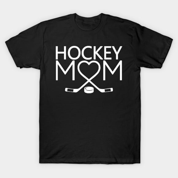 Hockey Mom Gift For Ice Hockey Player Mother Rink Side Unisex T-Shirt ,up to size 5XL