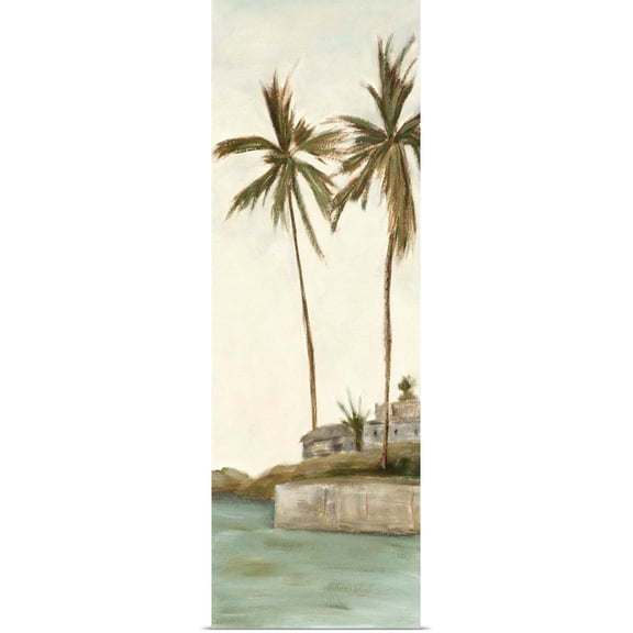Great BIG Canvas | Rolled Chariklia Zarris Poster Print entitled Trish's Palms I