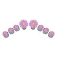 thumbnail image 1 of 8PCS Toe Separator Cute Flower Fake Pearl Toe Spacer Pedicure Tool for Nail Art, 1 of 10