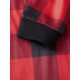 thumbnail image 5 of Pijamas navideños familiares a juego: camisa de manga larga con estampado de árbol de Navidad y pantalón a cuadros elástico para estar en casa., 5 of 9