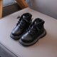 thumbnail image 1 of Botas Martin para niños otoño e invierno nuevas botas cortas de cuero con boca de lana botas cortas para niños botas individuales para niñas, 1 of 5