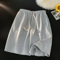 thumbnail image 1 of pstuiky Pantalones cortos de entrenamiento para hombre, Pantalones cortos casuales, cómodos, con bolsillos sólidos, con cordón y vendaje para hombre Pantalones cortos cargo, 1 of 5