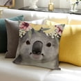 thumbnail image 3 of SHANXI Animal Pillow Cases with Decorative Throw Pillow Cushion Cover 22x22in, 3 of 5