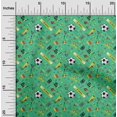 thumbnail image 2 of oneOone Velvet Sea Green Fabric Sports Craft Projects Decor Fabric Printed By The Yard 58 Inch Wide, 2 of 4