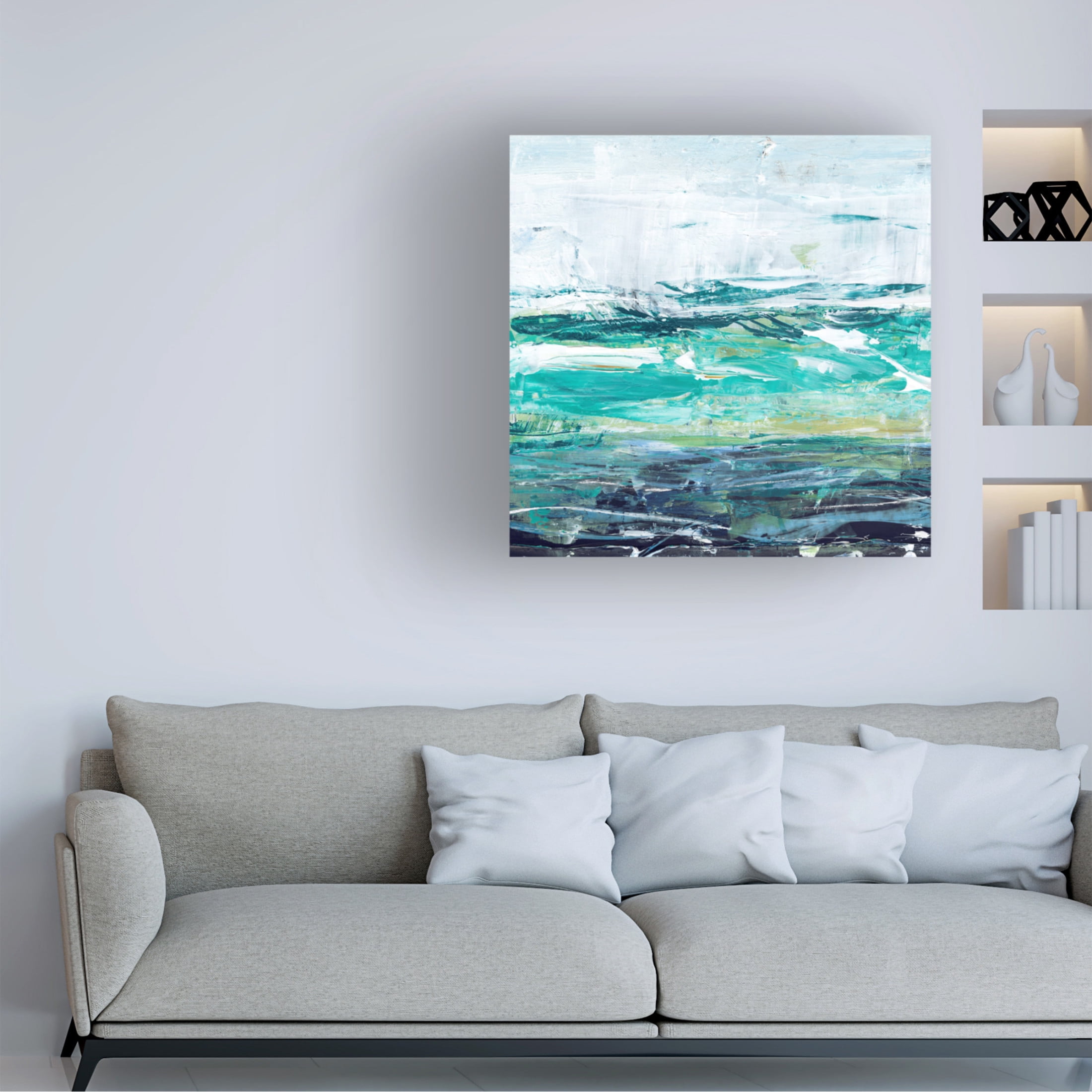 Trademark Fine Art Ethan Harper  Pacific Tides I Canvas Wall Art