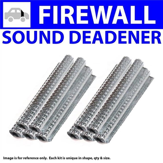 Zirgo High Performance Cooling Products Heat & Sound Deadener for Chevy Colorado 2003-2012 Firewall Kit 12753CM2