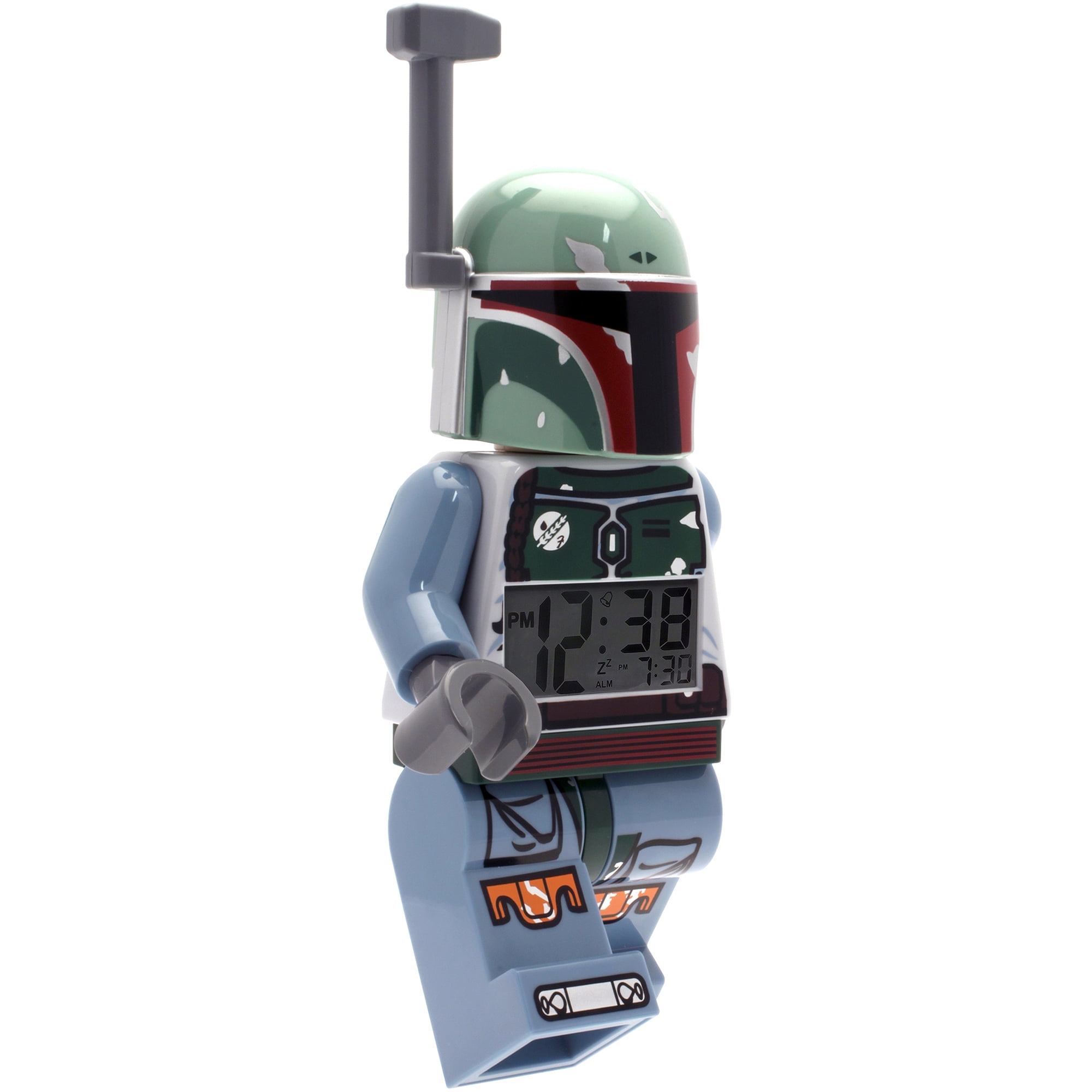 LEGO Star Wars Boba Fett Minifigure Clock Walmart