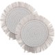 thumbnail image 1 of manteles individuales tejidos resistentes al calor para escritorio, posavasos tejidos, tapete para tazas, 1 of 6