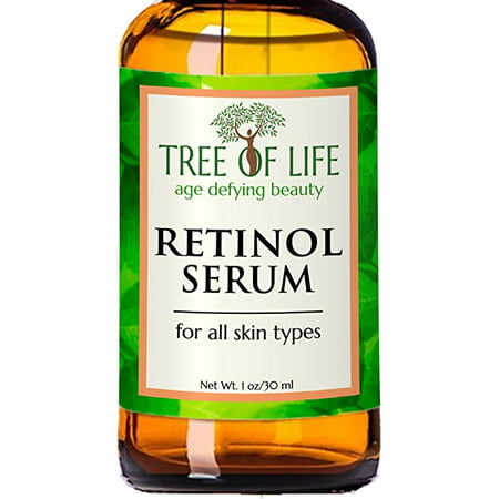 Retinol Serum - 72% ORGANIC - Clinical Strength Retinol Moisturizer - Anti Aging Anti Wrinkle Facial Serum - Vegetarian, Cruelty Free, Made in the
