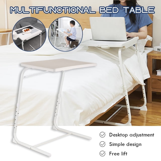 IROINID Back to School Supplies,School Essentials,Laptop Table, Lazy Table, Student Dormitory Table, Table