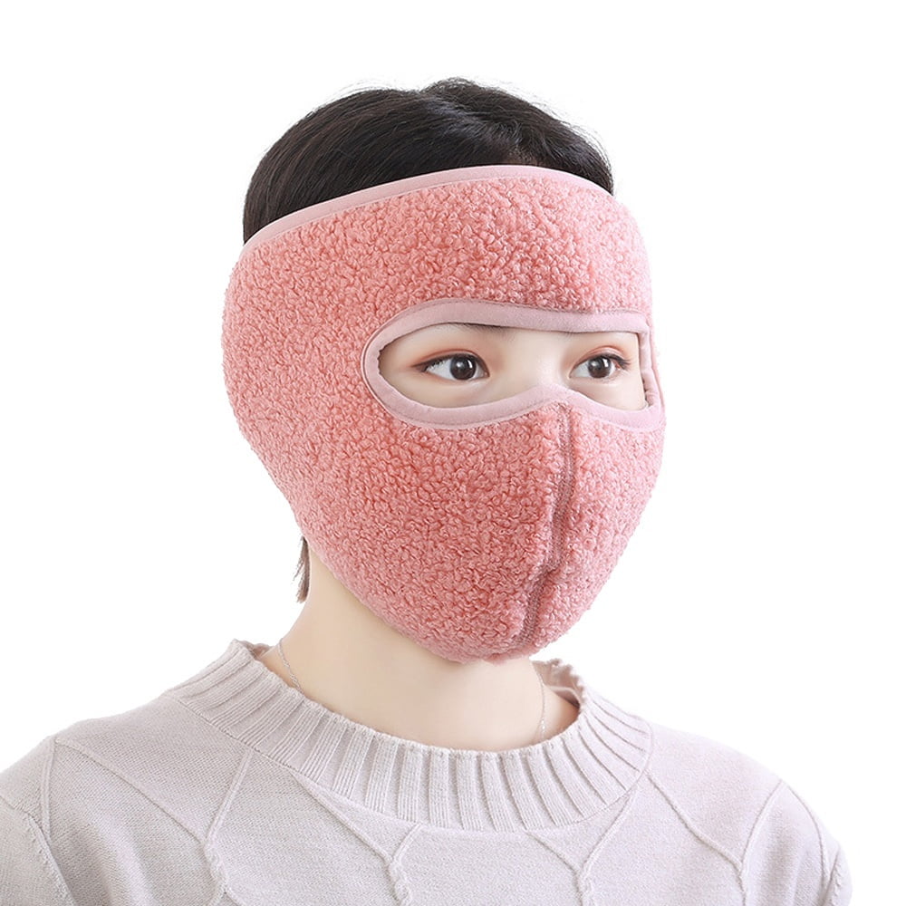 Winter Ski Face Mask, Winter Warm Polar Fleece Motorcycle Full Face