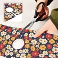 thumbnail image 6 of Yayeee Faucet Mat for Kitchen Sink 14.7" Diatomite Long Splash Guard Pad, Red Floral, 6 of 7