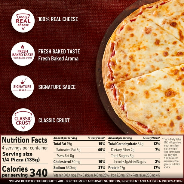 DiGiorno Classic Crust Cheese Pizza, 19.1 oz (Frozen DiGiorno Classic Crust Cheese Pizza, 19.1 oz (Frozen