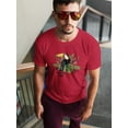 thumbnail image 2 of Toucan Bird Tropical Leaves T-Shirt Men -Image by Shutterstock, Male 5X-Large, 2 of 4