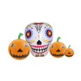 thumbnail image 4 of Decoración inflable de Halloween para exteriores, césped, patio, fiesta, calabaza, Con luz LED, 4 of 8