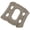 Brown, variant on Inflatable Chair Cushion, Skin friendly and Comfortable Blow Up  Cushion with Ventilation Holes, Portable for Home, Office, Car, Bed, PVC Flocking Material