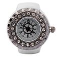 thumbnail image 1 of Women Ring Watch,Finger Ring Watch Shining Finger Ring Watch Quartz Ring Watch Proven Performance, 1 of 9