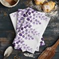 thumbnail image 6 of Purple Eucalyptus Leaves 1 Pack Kitchen Towel, Water Absorbent Dish Towel, Watercolor Floral Leaf Plants Decorative Hand Towels - Quick Drying Cloth for Cooking Baking, 18x28 Inch, 6 of 8