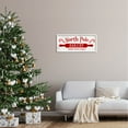 thumbnail image 2 of North Pole Bakery Kitchen Sign Holiday Graphic Art White Framed Art Print Wall Art, 2 of 7