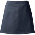 thumbnail image 3 of Lands' End Women's Blend Chino Skort Above Knee, 3 of 3