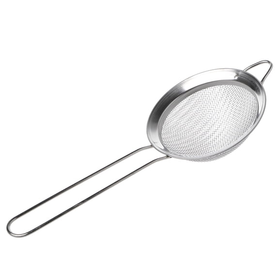 Stainless Steel Round Screen Flour sieves Fine Meshs Filter Baking sieves Bakings Accessary Suitable for Powder Flour