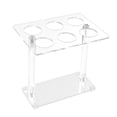 thumbnail image 2 of Soporte de de acrílico transparente de 6 agujeros Superficie lisa para fiestas de aniversarios Robusto Fácil de limpiar Durable Fácil Colco Titular de cono, 2 of 8