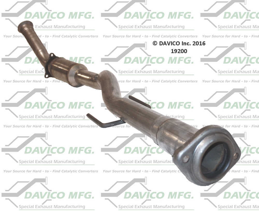 Davico Mfg Catalytic Converter P/N:19200 Fits select: 2002-2005 CHEVROLET TRAILBLAZER, 2002-2005 GMC ENVOY