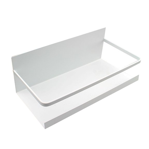 IPEWLEX Refrigerator Magnetic Spice Rack - Sturdy, Multifunctional Storage Solution with Raised Edges for Kitchen and More