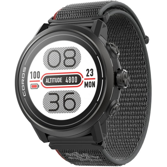 COROS APEX 2 GPS Outdoor Watch, 1.2" Sapphire Screen, 14 Days/40 Hours Battery Life, 5 Satellite Systems, Offline Maps, Heart Rate Monitor, Music, Triathlon, M