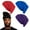 Black+Red+Blue+Purple, variant on 4PCS Spandex Dreadlock Cap, Tube Unisex Bands Elastic Long Hair Dreads Head Wraps, Cap Locks Headbands for Men Women Accessories
