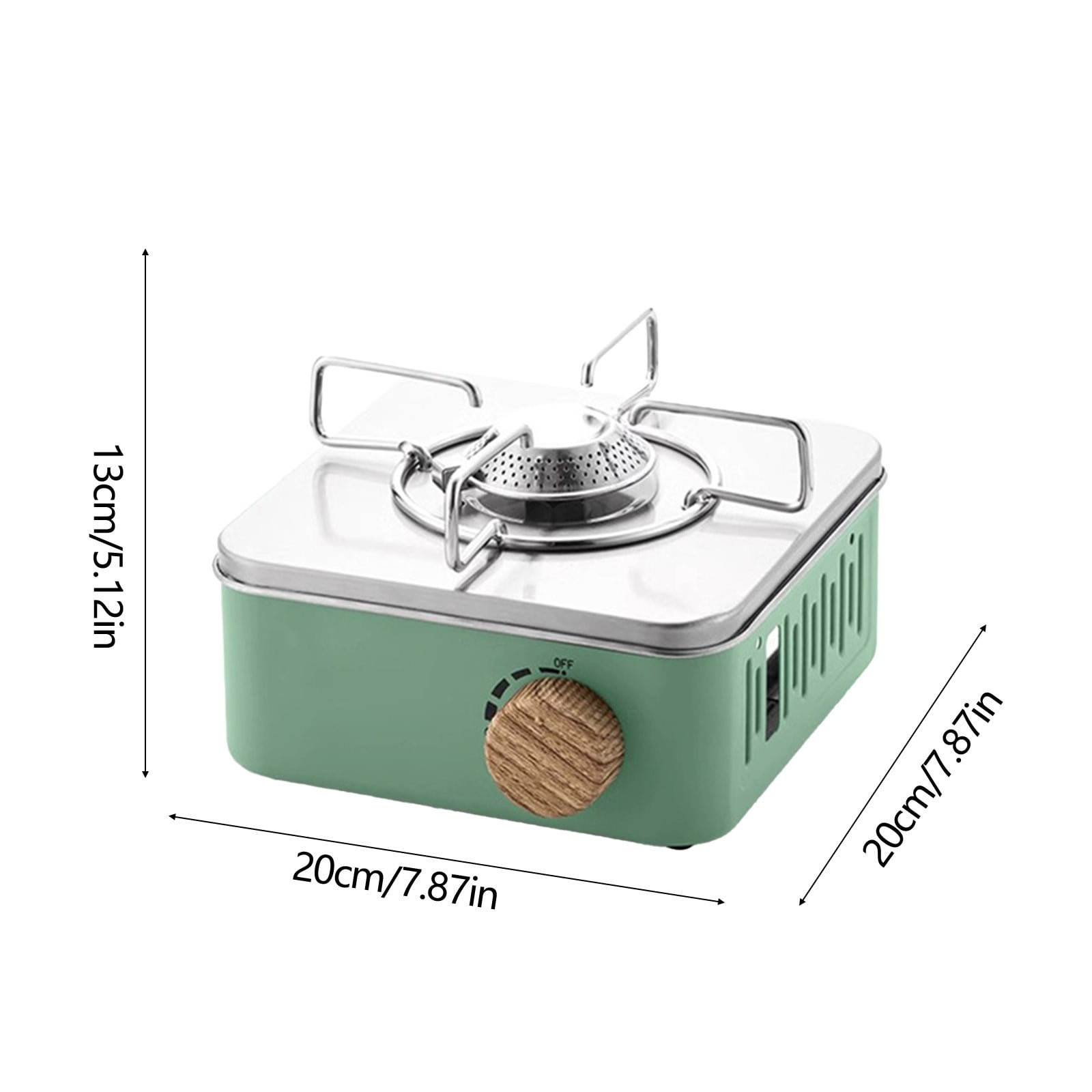 Kokovifyves Sports and Outdoors Clearance Outdoors Mini Card Stove Portable Outdoor Camping and Picnic Equipment Picnic Cookware Stoves Small Rectangle Stoves Card Stoves